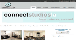 Desktop Screenshot of connectstudiosla.com